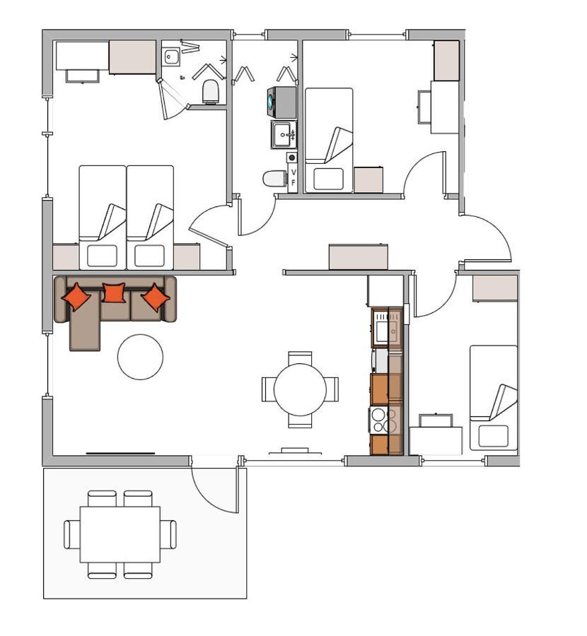 Telemark Apartments Langgt 48 Porsgrunn Bagian luar foto